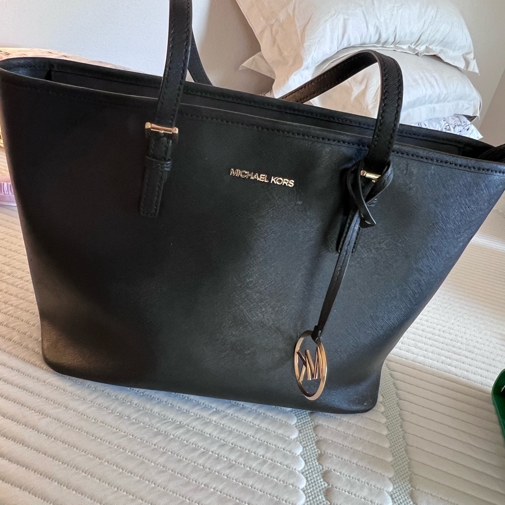 Michael Kors Black Tote Bag
